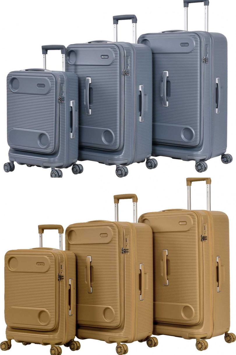萬國通路 Eminent KK74 FUNLOADER 戶外風格行李箱，20吋9,080元 / 24吋10,800元 / 28吋12,800元（圖／品牌提供）