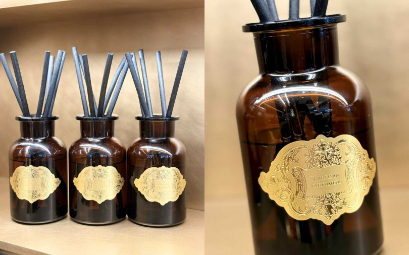 阿蒂仙之香居家擴香(玫瑰、焚香、無花果)200ml／6,200元（圖／吳雅鈴攝）