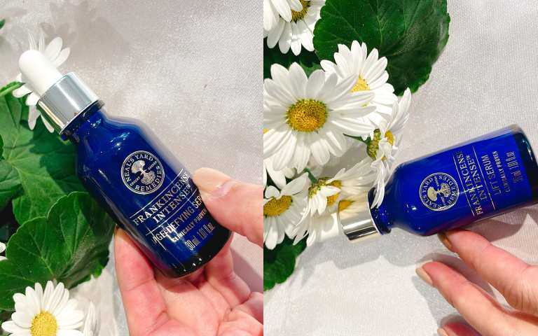 比起前一代更加好吸收輕盈！  NYR 尼爾氏 乳香緊緻菁萃 30ml／3,300元、 NYR 尼爾氏 乳香黃金拉提菁萃 30ml／3,600元。    