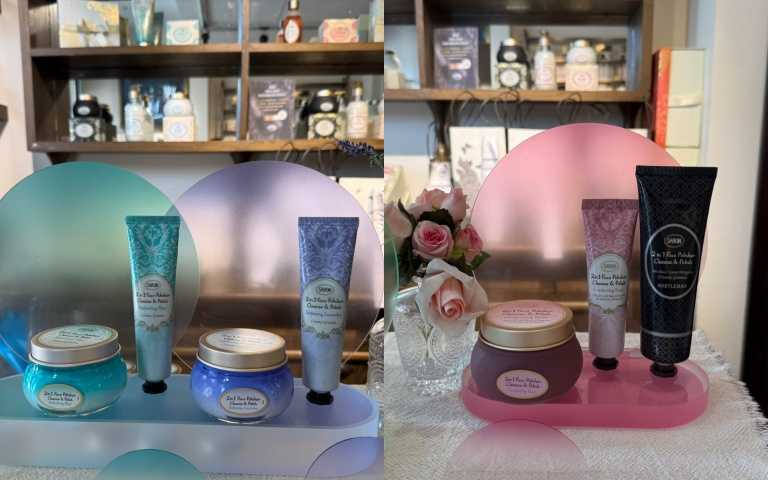 SABON 經典臉部磨砂膏家族都在這。這樣買比較便宜!自2025年6月13日(五)起,凡選購60ml容量的「清爽薄荷、舒緩薰衣草、珍萃玫瑰」任兩件,即享會員專屬折扣,再現折100元,讓你自由配出專屬保養節奏,同時入手更划算!(黃筱婷攝)