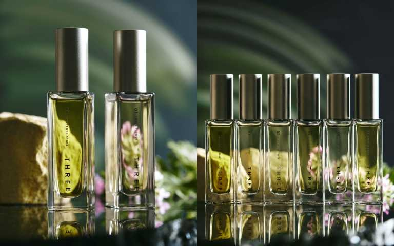 THREE 精油淡香水系列登場（圖／品牌提供）