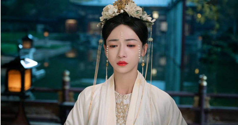 吳謹言在劇中有許多哭戲。(圖/中天娛樂台提供)