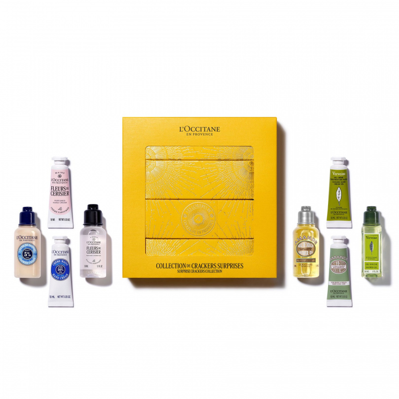 L’OCCITANE 普羅旺斯童話聖誕分享禮盒 8 件組／1,160元。（圖／品牌提供）