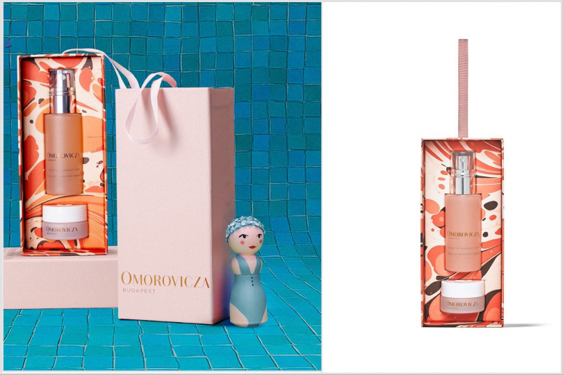 圖說：Omorovicza 完美二重奏禮盒 匈牙利皇后醒膚露 30ml＋完美修護潤唇膏 10ml／1,900元。（圖／品牌提供）