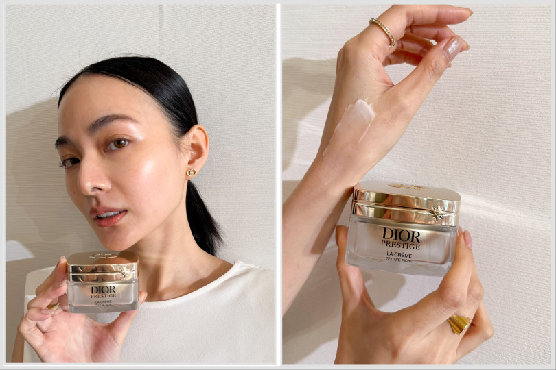 迪奧精萃再生玫瑰胜肽乳霜一般型、豐潤型50ml / 16,200元,填充瓶50ml / 13,750元。(圖/品牌提供)