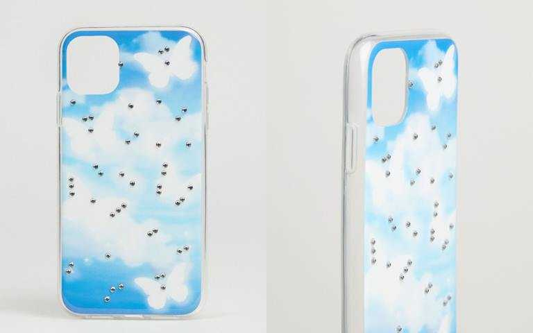 Bershka Butterfly iPhone 12/12 Pro case／350元（圖／品牌提供）