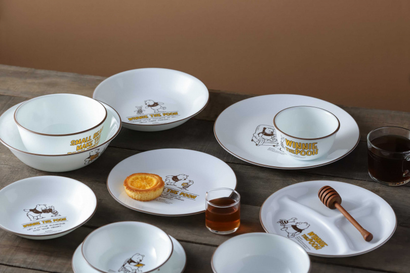 一次推出10款造型餐碗、餐盤，以套組方式販售