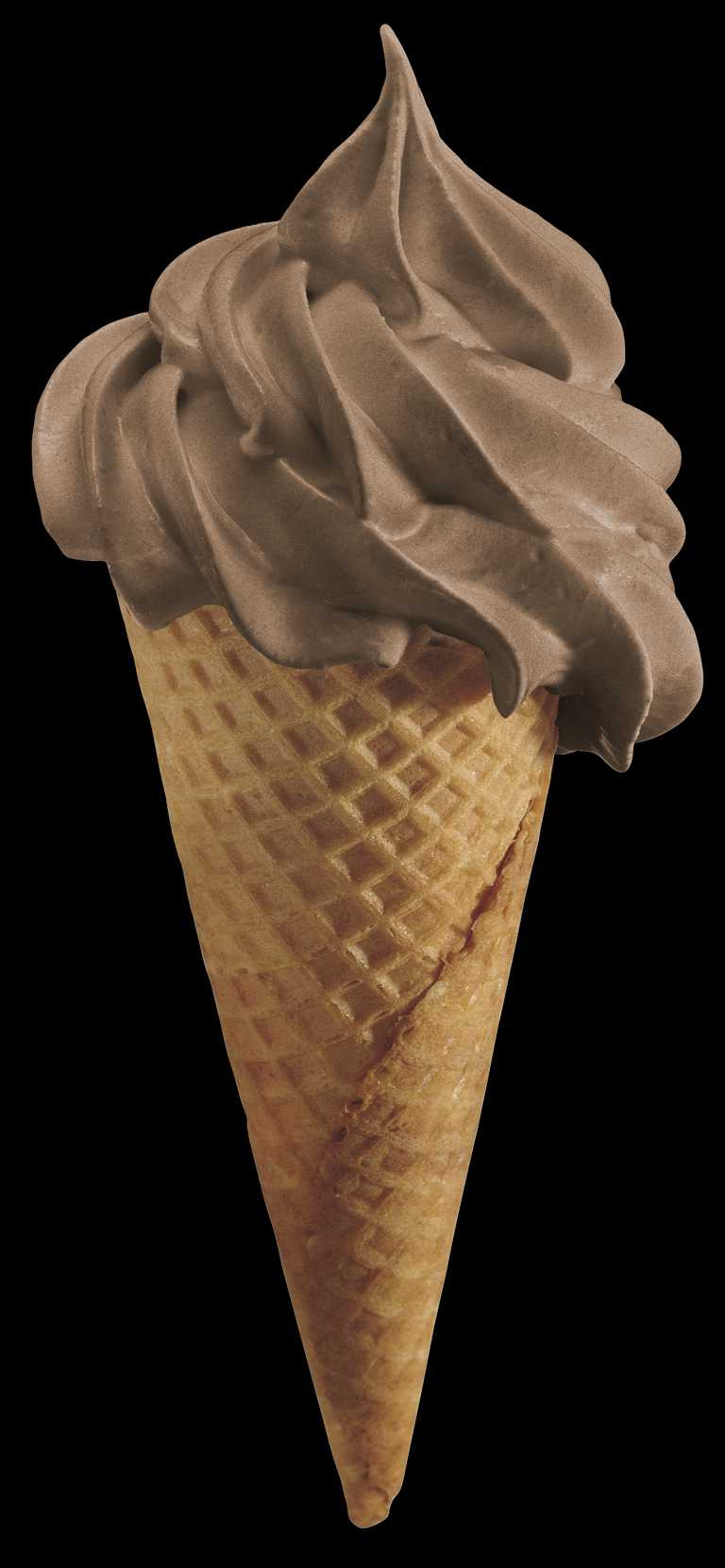 IKEA首次推出「厚巧克力霜淇淋」，嚴選可可含量高達55％的比利時黑巧克力，讓你感受濃郁巧克力的苦甜醇香。