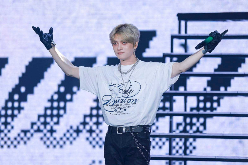 金在中今在台北TICC舉行演唱會，粉絲無懼颱風到場力挺。（圖／SHOWOFFICE提供）