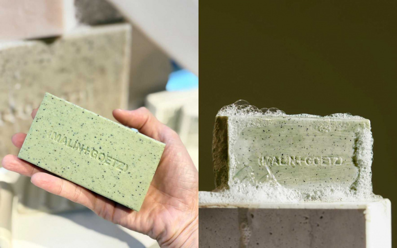 MALIN+GOETZ尤加利杏仁酸去角質皂140g／760元（圖／品牌提供、吳雅鈴攝）