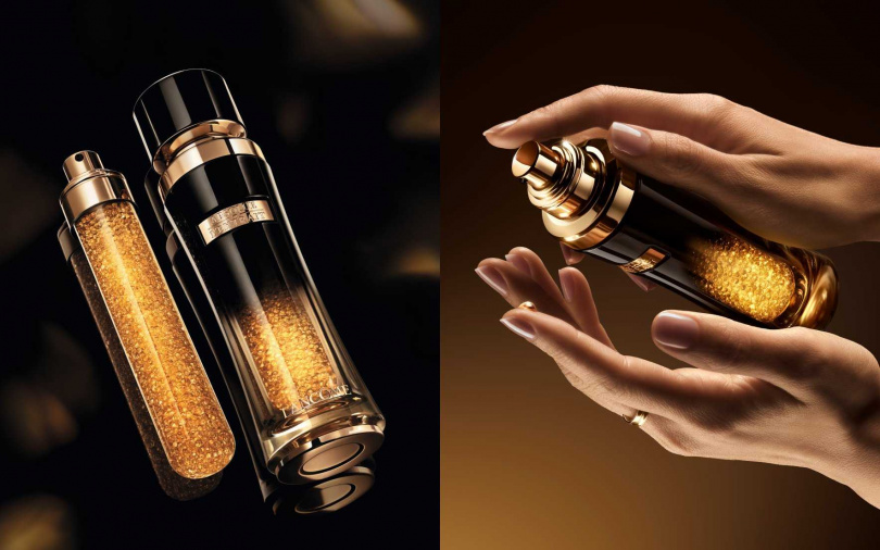 凡享用午茶即可獲贈「絕對完美黑鑽奢燦超導活萃5ml與專櫃護理服務兌換券」乙份。 數量有限，贈完為止。（圖／品牌提供）