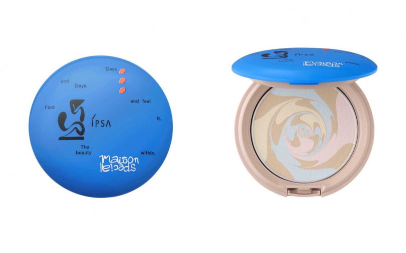 IPSA誘光蜜粉盒／350元、誘光蜜粉餅8.5g／900元（圖／品牌提供）