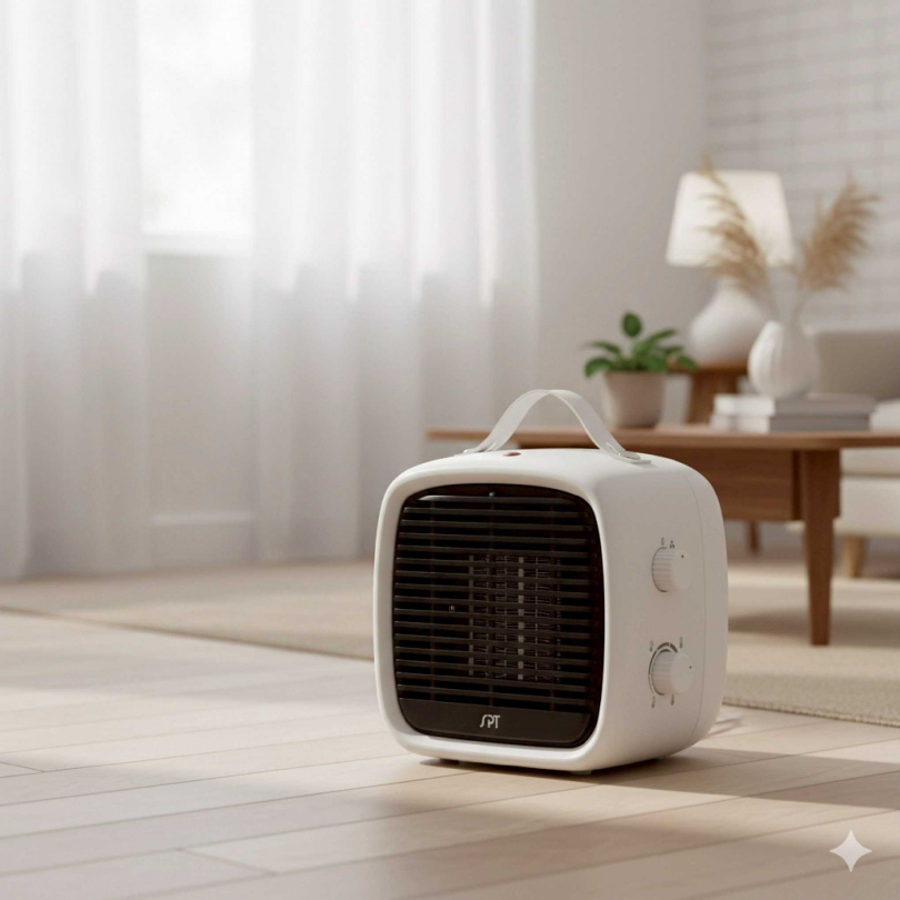 BeautyClub累積滿10,000元,加贈尚朋堂陶瓷電暖器SH-2421W。限量2000台。(圖/業者提供)