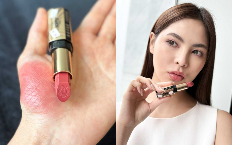 Bobbi Brown金緻緞光唇膏3.5g／1,450元（圖／吳雅鈴攝）