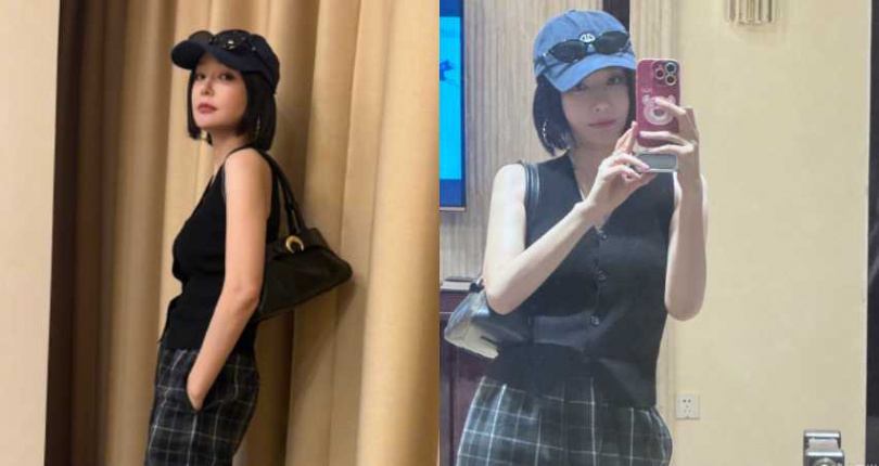 （圖／取自 秦嵐  微博 ）