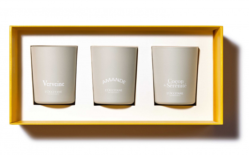 歐舒丹迷你香氛蠟燭禮盒／2,580元（圖／品牌提供）