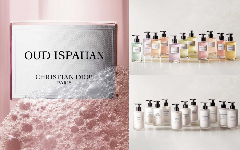 被劉以豪欽點的「鑲銀木」與「沉香玫瑰木」,其實也是迪奧香氛世家身體系列更新後甫加入的香氣成員!(圖/品牌提供)