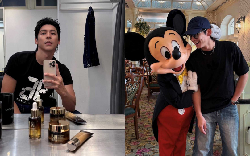 霓淨思的「再生奇蹟抗老系列」有林柏宏當見證人,各位林太太們當然要速速買起來,跟林柏宏一起變年輕才行>///<。(圖/取自林柏宏IG)