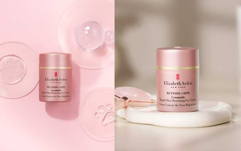 Elizabeth Arden 伊麗莎白雅頓玫瑰金超A醇抗痕眼霜 15ml/2,550元。(圖/品牌提供)