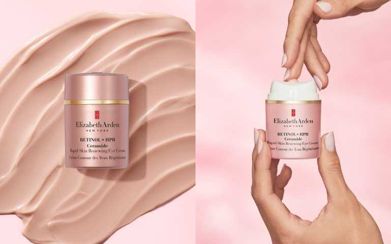 Elizabeth Arden 伊麗莎白雅頓玫瑰金超A醇抗痕眼霜 15ml/2,550元。(圖/品牌提供)