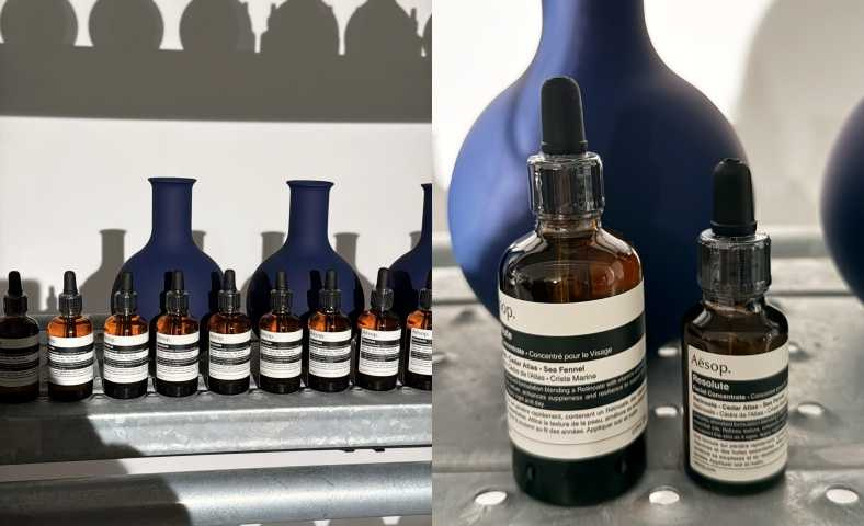 Aesop時韌煥肌精粹油 25mL/2,800元 、 60ml/5,200元。（圖／黃筱婷攝）