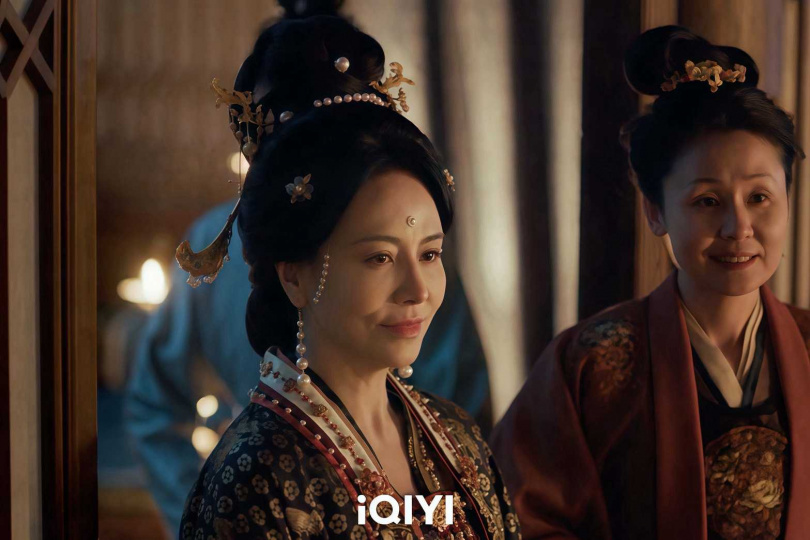 田麗難得演出溫柔角色,她笑說以往的霸氣都是演出來,私下就是這麼溫柔。(圖/愛奇藝提供)