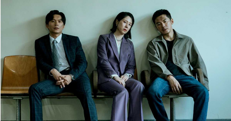 姚淳耀（左起）、蔡亘晏、李國毅在劇中皆為自己的選擇付出代價。（圖／瀚草影視）