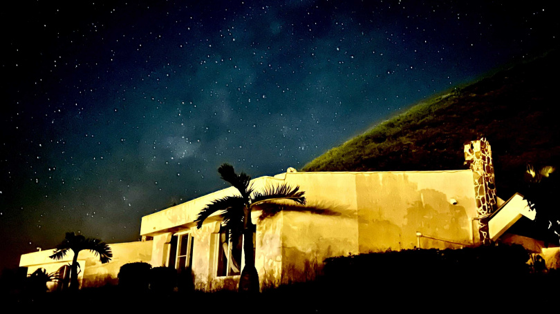 福容墾丁店的星空夜探活動，可以欣賞到壯麗星空。