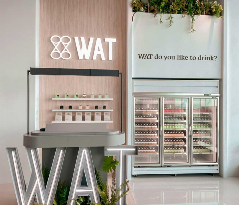WAT雞尾酒便利店選在H會館2樓原點餐廳開幕。