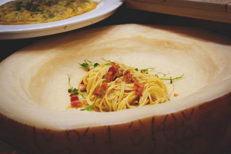「週遊美福」料理客座—GMT義大利餐廳：松露手作義大利麵。