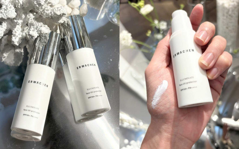ERWACHEN御光臉部防曬精華乳SPF50+/PA++++ 30ml／1,080元（圖／吳雅鈴攝）