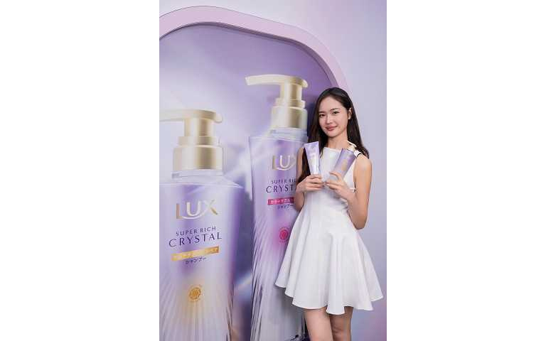 LUX頭髮雨衣系列(圖/LUX提供)。