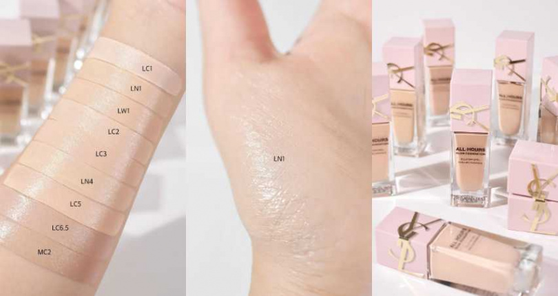 YSL 恆久完美裸光無瑕粉底露 25ml／2,700元（圖／取自 blogger_nanal IG）