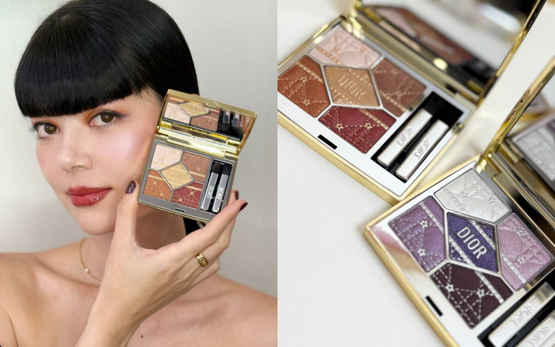 迪奧經典五色眼影奇幻星願7g／2,950元（圖／吳雅鈴攝）