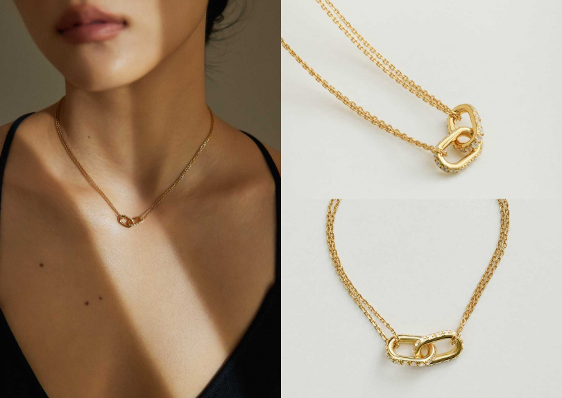 FROMETO掛念・全純銀項鍊／3,380元，掛念・全純銀手鍊／2,980元（圖／品牌提供）