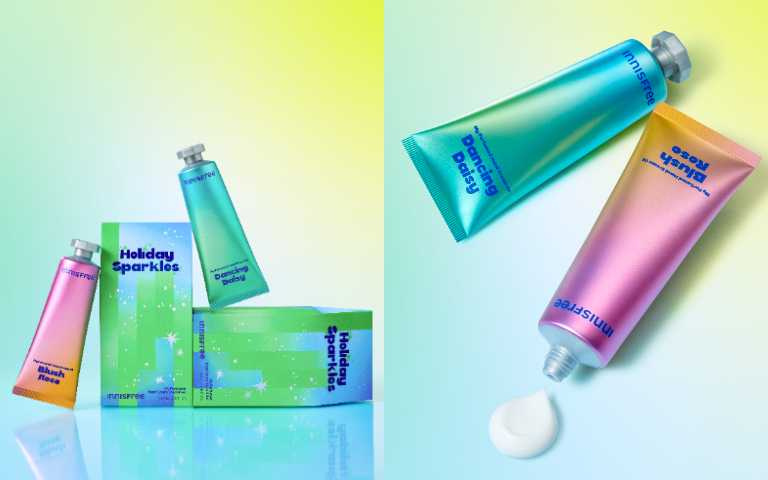 INNISFREE 我的香氛護手霜組(閃耀版) 價值/827元、售價/590元(圖/品牌提供)