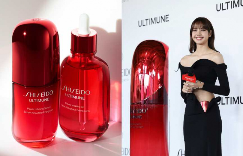 資生堂 紅妍山茶花修護精華油 75mL／3,100元、資生堂 紅妍山茶花修護精華#小紅瓶 30mL／3,100元、50mL／4,350元、75mL／5,600元（圖／品牌提供）