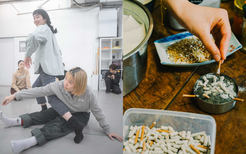 工作坊《 即興練習場 》、《味覺遊樂場：創造你的台味⾖花》。（圖／楊上賢 - 王怡方、蘇玟羽攝）&nbsp;