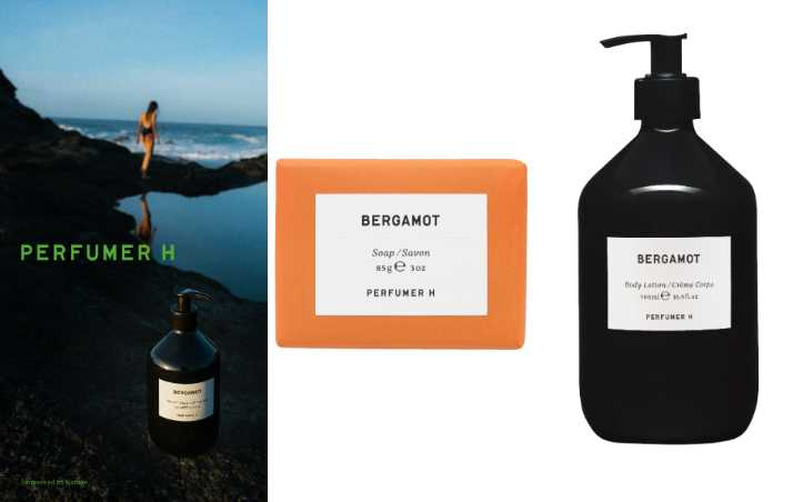 Perfumer H 佛手柑香氛皂 85g/1,200元、Perfumer H 佛手柑洗手露 500ml/2,750元、Perfumer H 佛手柑潔膚露 500ml/2,750元、Perfumer H 佛手柑身體乳 500ml/3,800元(圖/品牌提供)