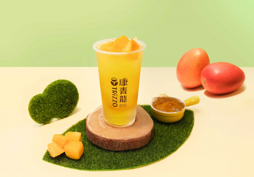 「芒果悠美」結合頂級冰心愛文芒果與滑嫩金萱茶凍，為酷暑夏日帶來清涼解方！