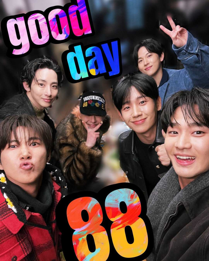  88Line合照。（圖／李光熙IG）