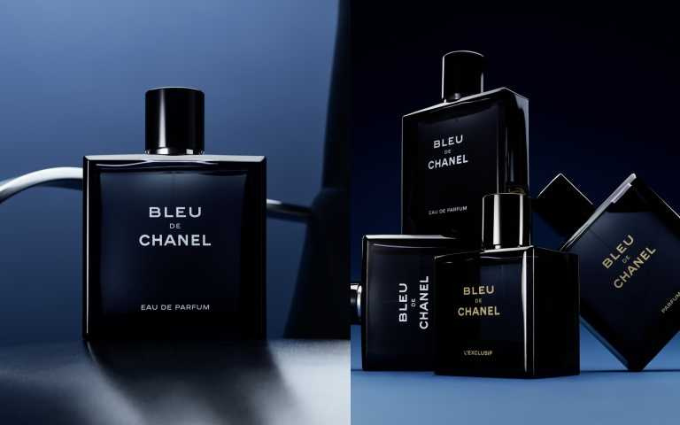 香奈兒藍色男性淬煉香精 60ml / 6,150元、100ml / 8,700元（圖／品牌提供）