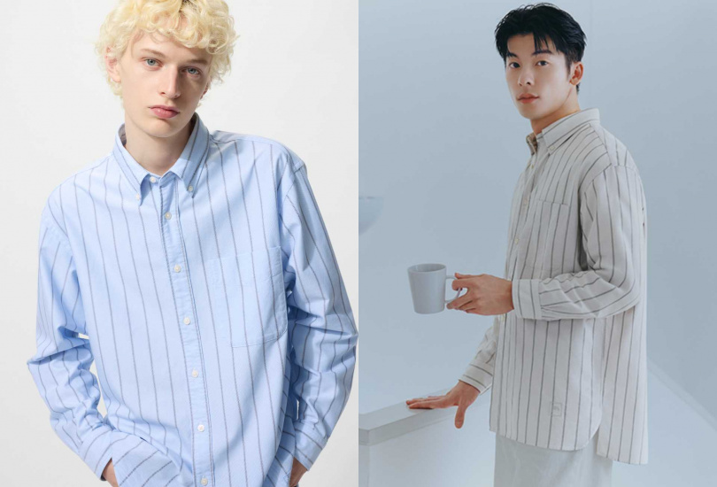 UNIQLO JW Anderson 大師聯名系列牛津襯衫／790元（圖／品牌提供）