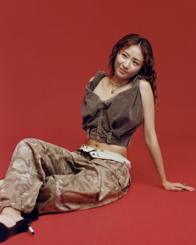 9m88首度正式錄製客語歌曲。(圖/瀚草文創GrX STUDIO提供)