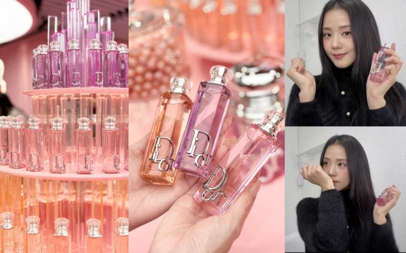 瓶身設計也延續迪奧一貫的精緻感,輕巧好攜帶,很適合隨時補香、補能量。(圖/吳雅鈴攝、取自Jisoo IG)