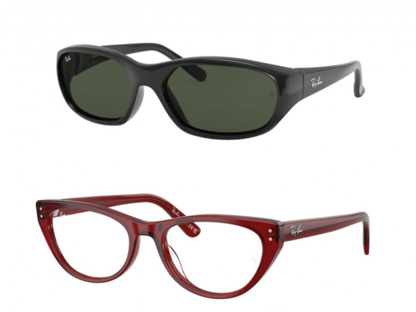 RAY-BAN DADDY-O RB2016 601/31/5,550元,RAY-BAN RX5449D 8464/5,300元(圖/品牌提供)