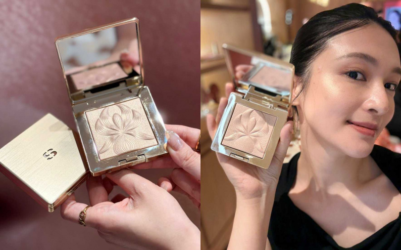 Sisley花漾植物精華亮采盤12g／3,950元（圖／吳雅鈴攝）