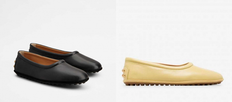 TOD'S METAL DOTS 芭蕾平底鞋／26,500元（圖／品牌提供）