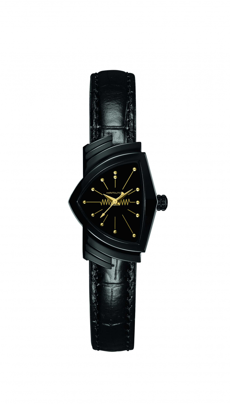 漢米爾頓探險系列S石英腕錶／24 x 37.4毫米黑色PVD塗層精鋼／29,200元（圖／品牌提供）