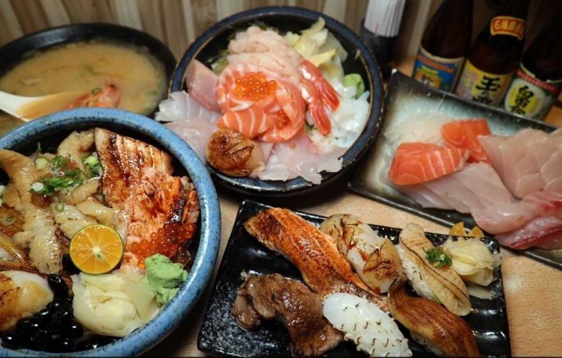 「百魚鮮食屋」主打海鮮丼飯、握壽司及生魚片等日式料理